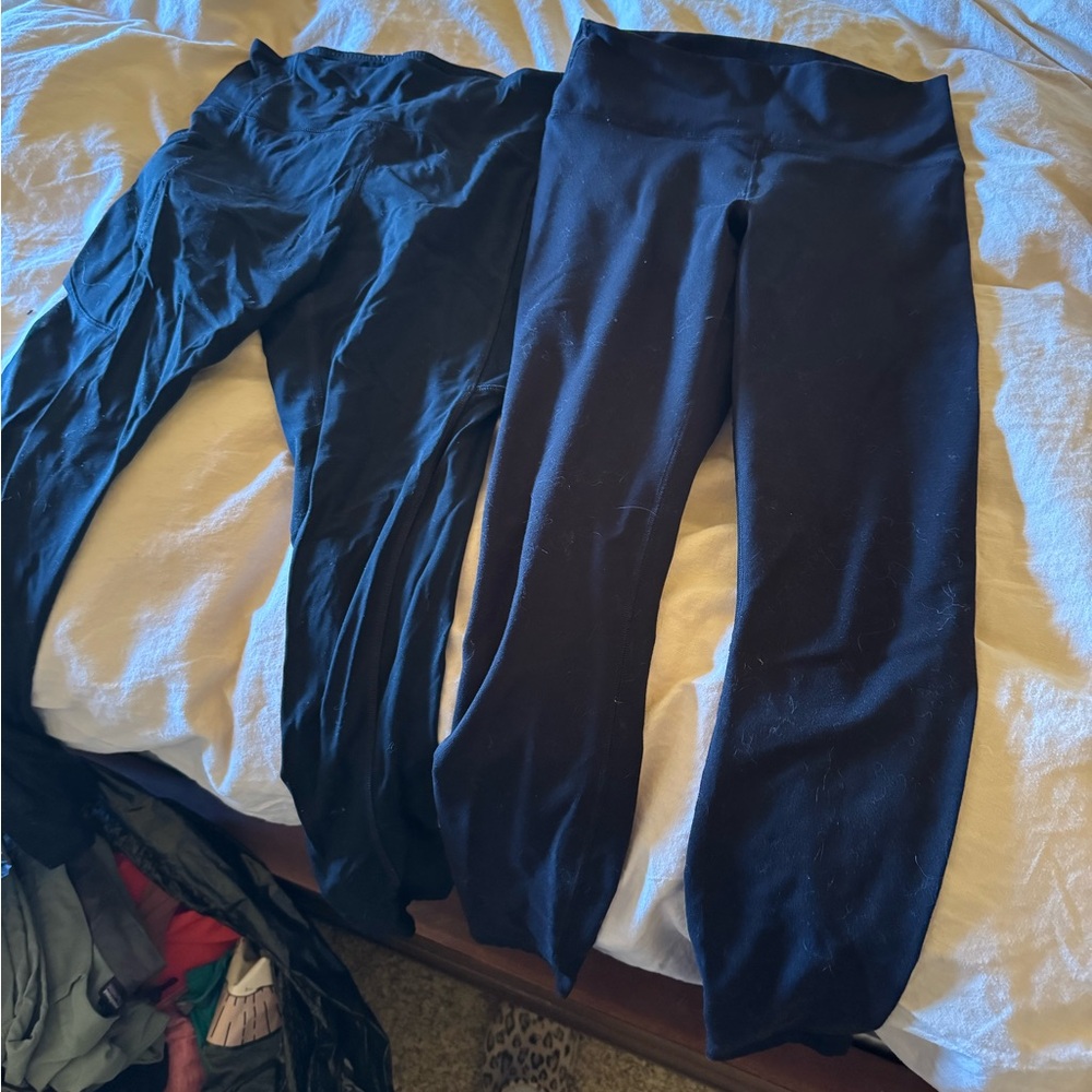 Amazon Black Leggings - Women Pants & Jumpsuits FOUR PAIR